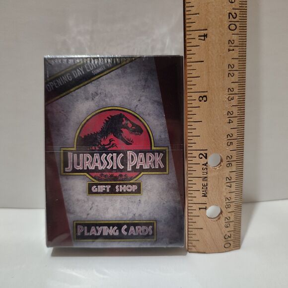 Jurassic Park Gift Shop Playing Cards Unique Artworks Official Universal Product - Picture 3 of 4
